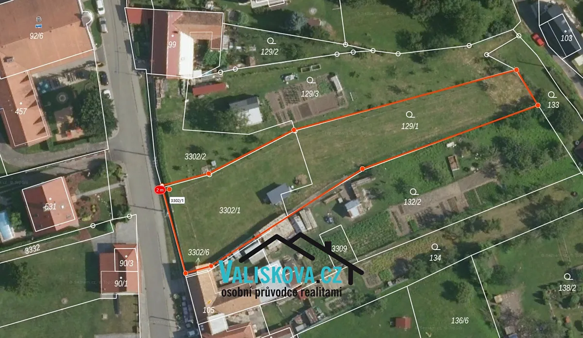Prodej stavebního pozemku 1790 m²